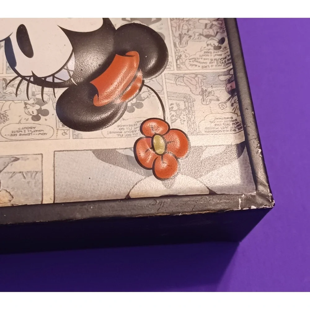 Disney Mickey & Minnie Comic Strip Book Style Embossed Metal Sign‎ Wall Decor